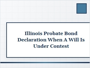 Contesting a Will's Illinois Probate Bond